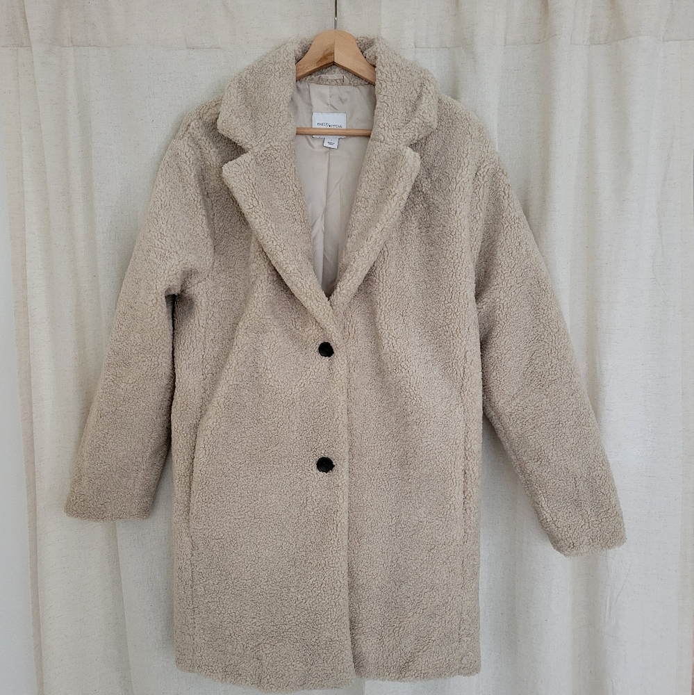 Daily ritual teddy coat